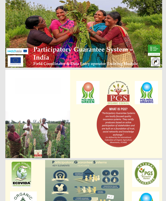 PGS India  Field Coordinator & Data Entry operator Training Module